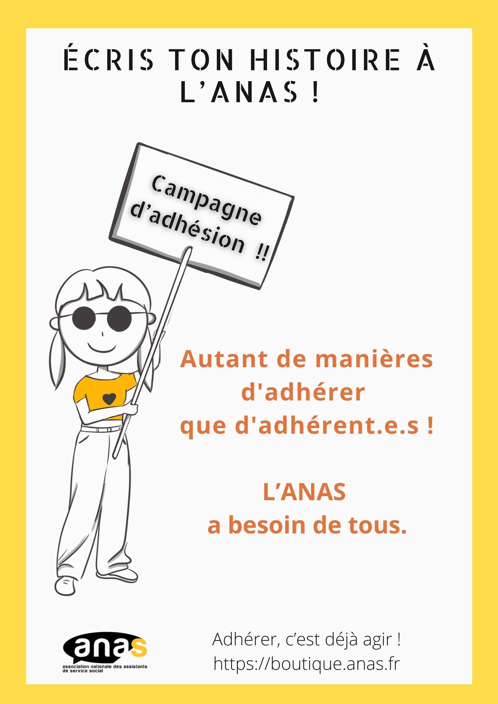 En 2024 rejoignez l’ANAS, mobilisons-nous !