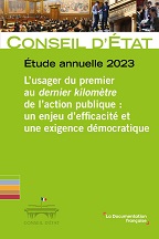 Étude annuelle 2023 - L'usager du premier au dernier kilomètre de l'action publique