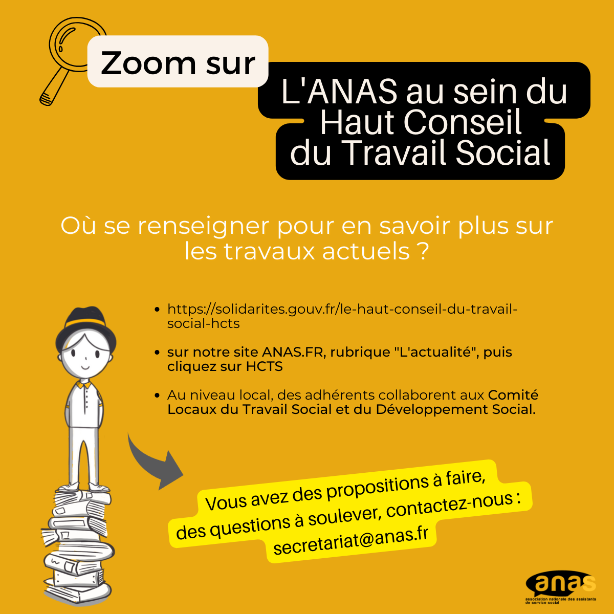 Zoom sur... Haut Conseil du Travail Social