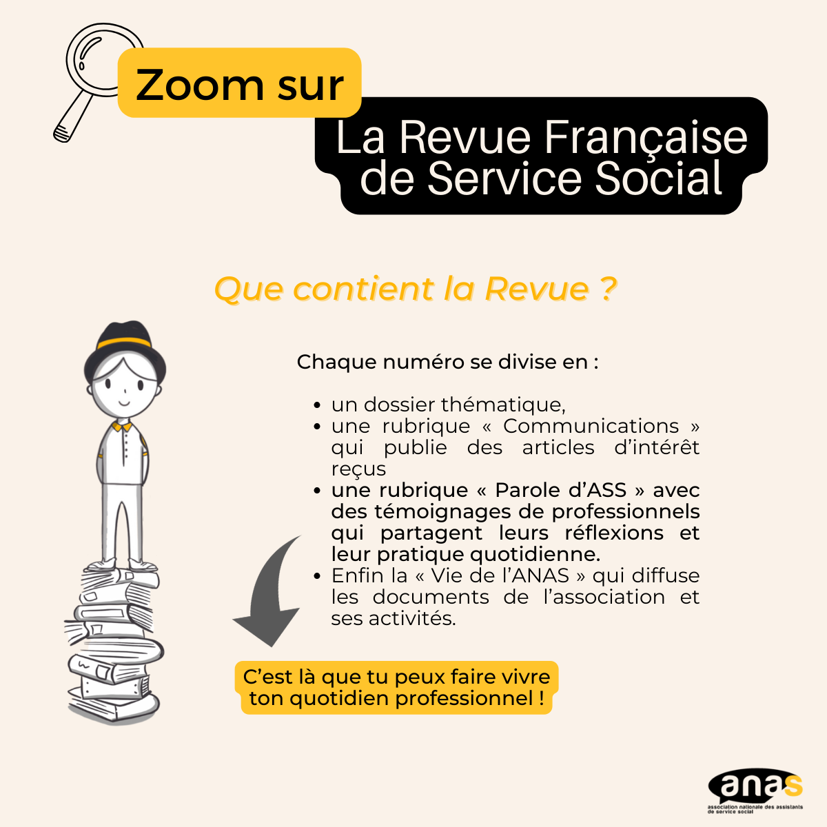 Zoom sur... Le Comité de rédaction de la Revue Française de Service Social