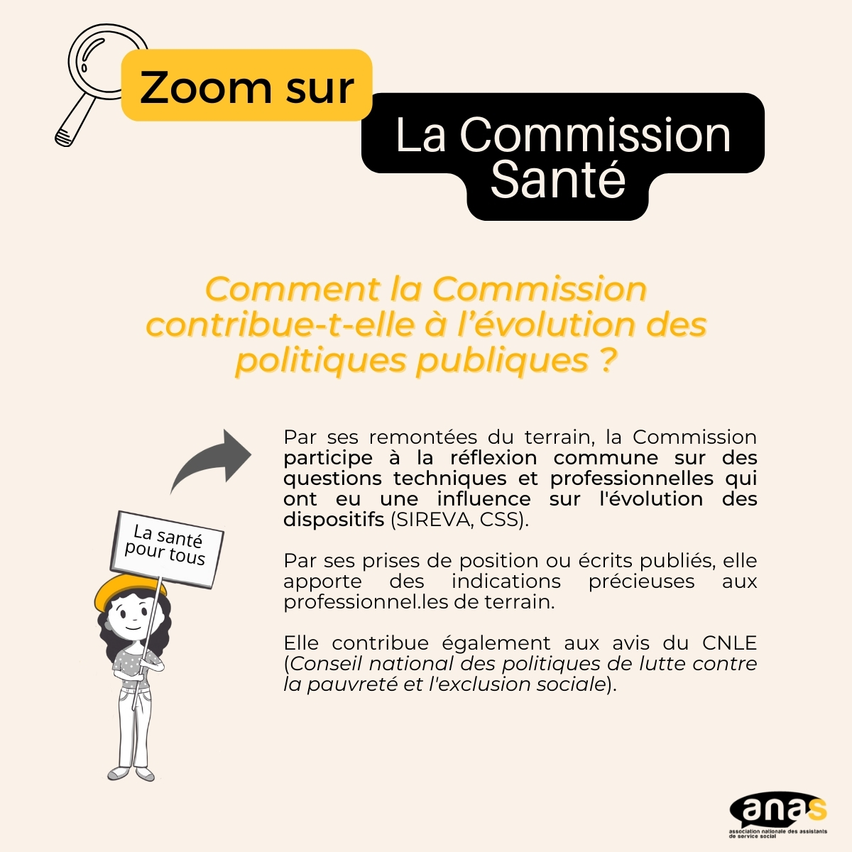 Zoom sur ... la Commission Santé