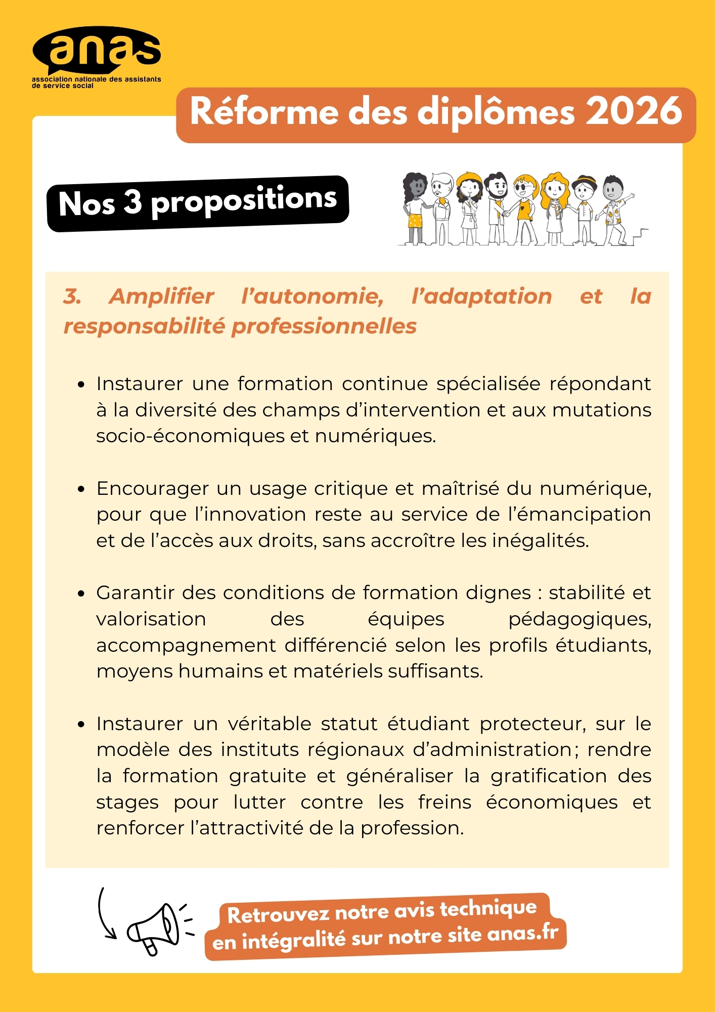 Réarchitecture du DEASS : à quelle formation aspirons-nous ?