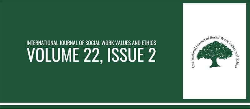 Revue internationale des valeurs et de l'éthique du travail social - Volume 22