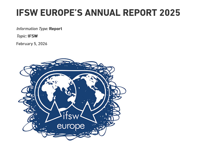 Rapport annuel 2025 de l’IFSW Europe