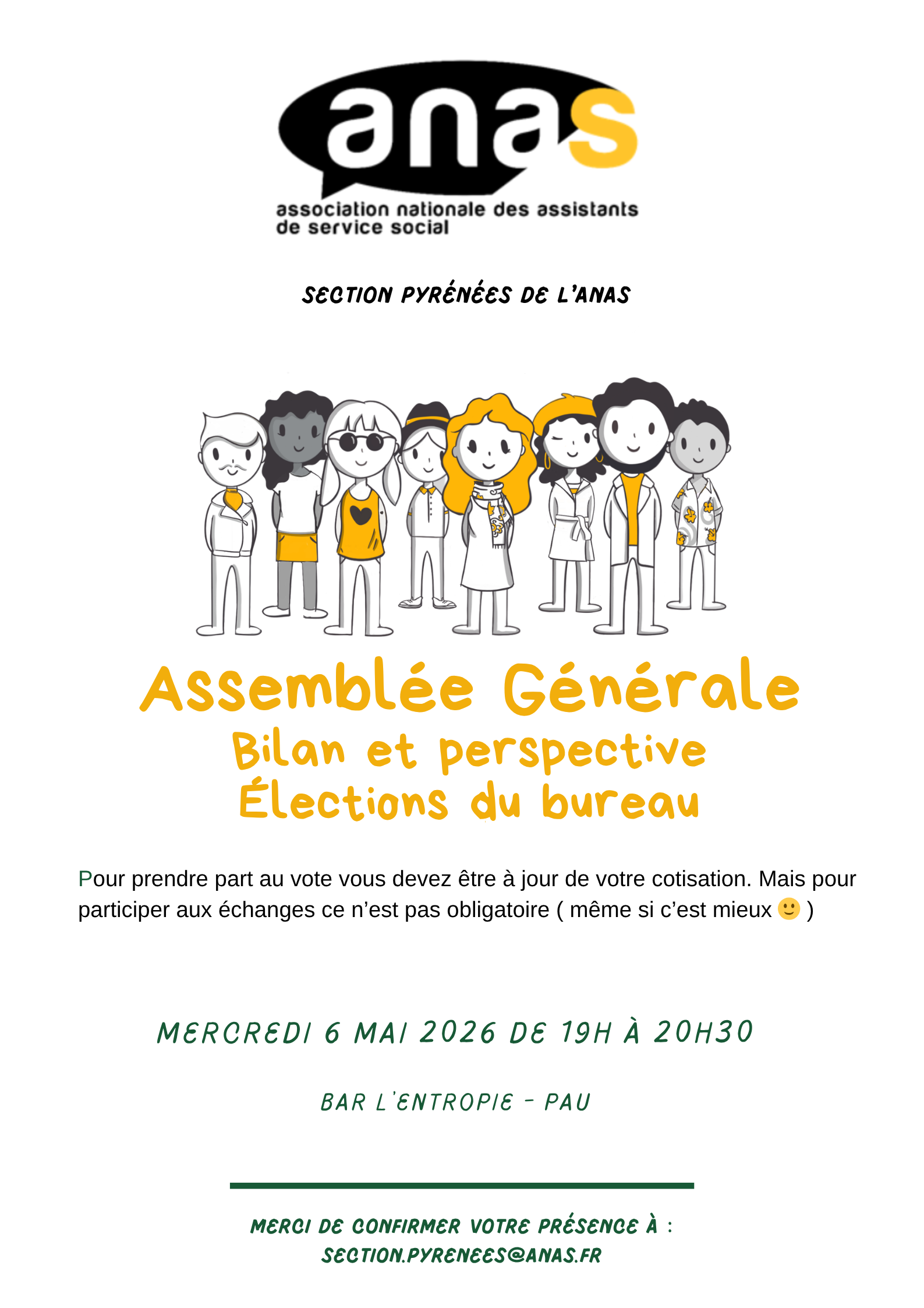 La section Pyrénées fait son Assemblée Générale