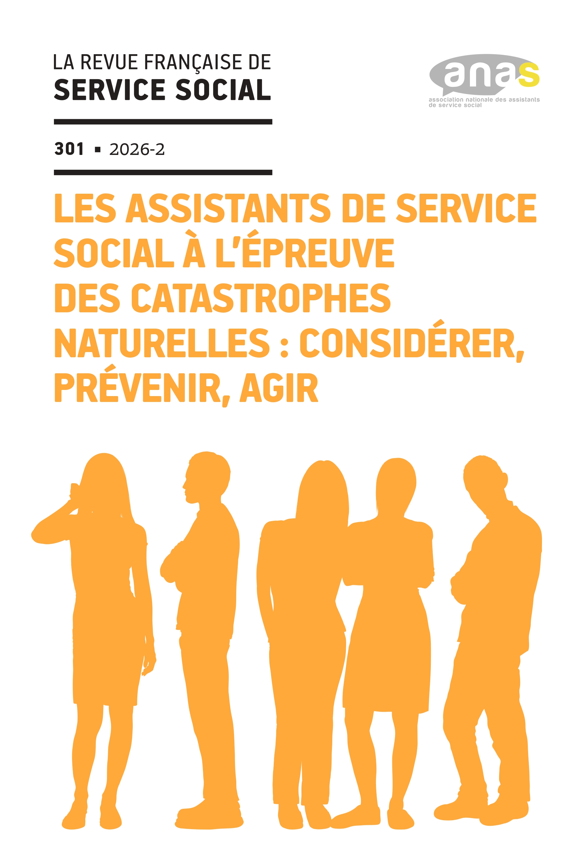 RFSS N°301 : « Les assistants de service social à l’épreuve des catastrophes naturelles : considérer, prévenir, agir »