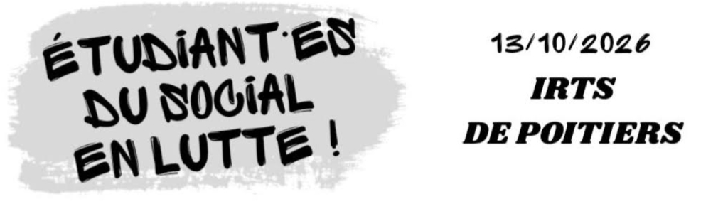 Etudiant·es du social en lutte