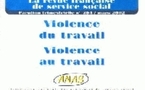 Violence du travail... Violence au travail Violence du travail... Violence au travail
