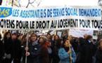Manifestation à Paris pour le Droit au logement