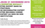 21/11/2019 - Paris - Table ronde organisée par le SNASEN-UNSA : l’Expertise Sociale 21/11/2019 - Paris - Table ronde organisée par le SNASEN-UNSA : l’Expertise Sociale