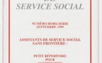 La Revue française de service social hors-série - Septembre 1999