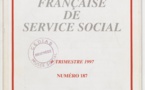 La Revue française de service social n° 187 - Décembre 1997