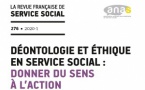 RFSS N°276 : "Déontologie et éthique en service social : donner du sens à l’action"