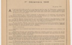 Feuillets de l'Association Nationale des Assistantes Sociales Diplômées d'Etat - Janvier 1947