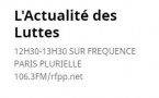 Reportage - "Le travail social en confinement" dans l'Actualité des Luttes sur Fréquence Paris Plurielle