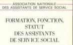 Formation, fonction, statut des assistants de service social - 1990