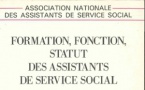 Formation, fonction, statut des assistants de service social - 1990 Formation, fonction, statut des assistants de service social - 1990