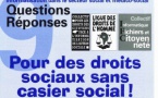 Brochure Informatisation dans le secteur social et médico-social : Pour des droits sociaux sans casier social - Novembre 1999