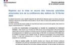 Direction générale de la cohésion sociale - Repères sur la mise en œuvre des mesures salariales annoncées lors de la conférence des métiers du 18 février 2022