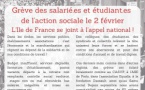 Grève des salarié·es et étudiant·es de l'action sociale le 2 février : L'Île-de-France se joint à l'appel national !