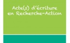 Forum 165 : Acte(s) d’écriture en Recherche-Action