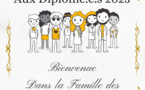 Félicitations aux diplômé.e.s 2023