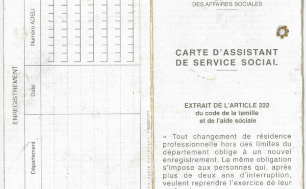 Enquête sur les cartes professionnelles des assistants de service social !