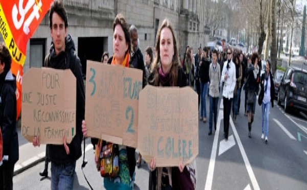 Appel à la mobilisation (physique OU via mail) pour la reconnaissance au niveau « Bac+3 » de nos professions !