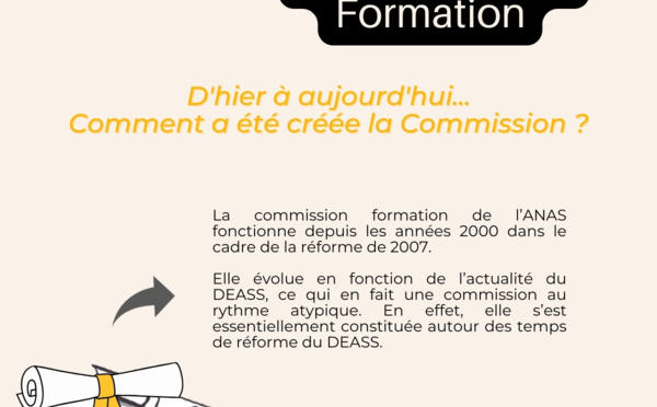 Zoom sur ... la Commission Formation