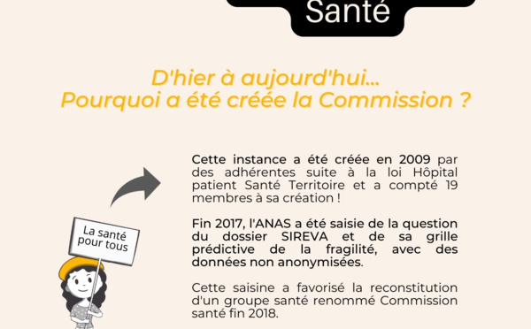 Zoom sur ... la Commission Santé