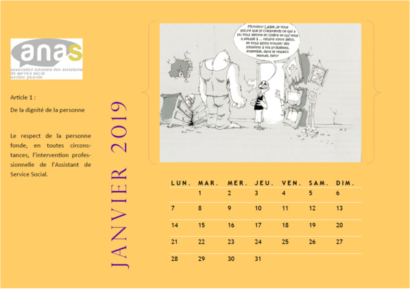 Calendrier 2019 Calendrier 2019